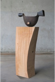 bronzeskulptur bronce sculpture Schaukelpferd 3