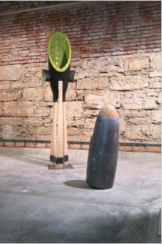 holzplastik wood sculpture epoxy KleopatraCaesar 6