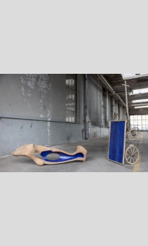 holzskulptur wood sculpture Pompeji 1